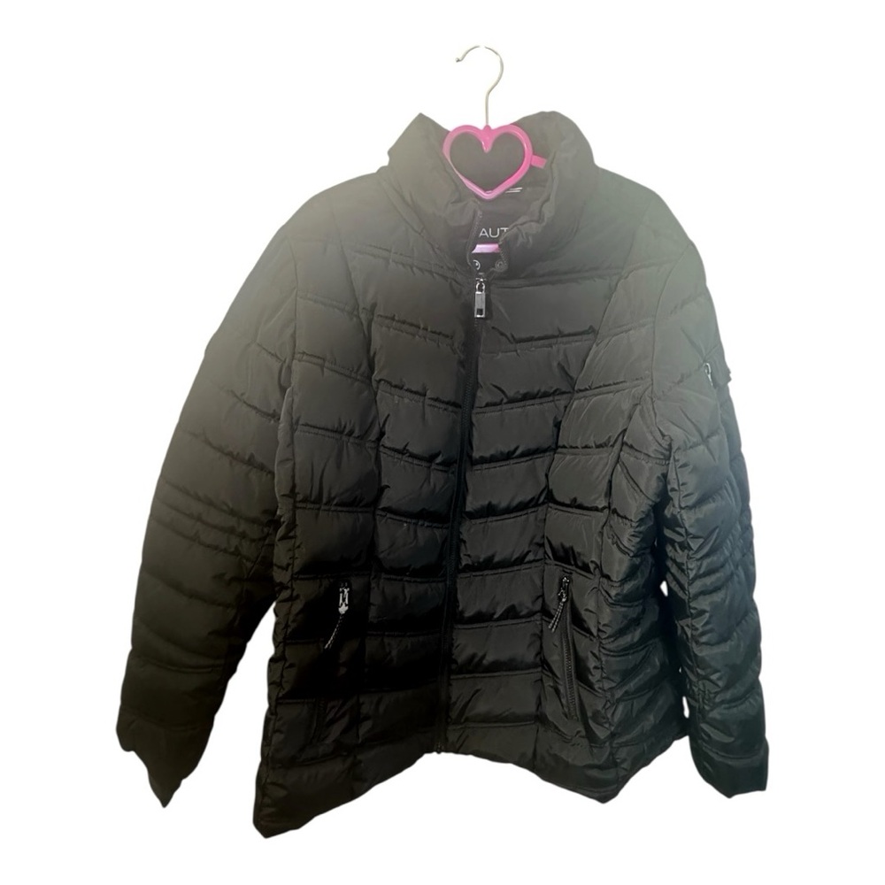 Nautica Black Puffer Jacket - Picture 1 of 7